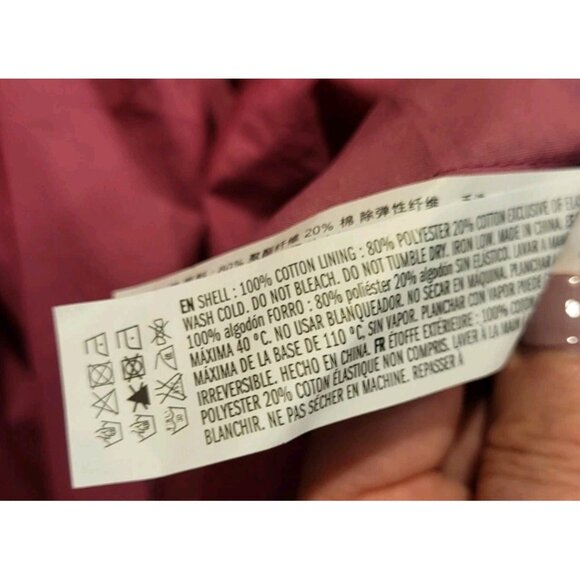 New English Factory Berry Pink Tiered Square Neck Puff Sleeve Midi Dress XS - Picture 9 of 9